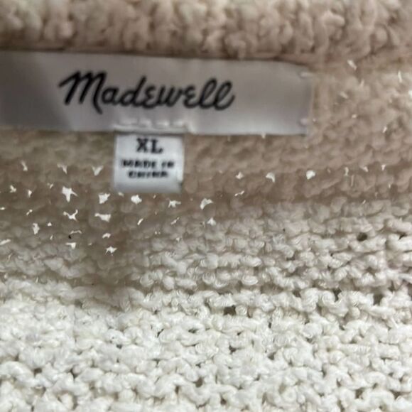 MADEWELL BRONSON OPEN CARDIGAN SWEATER SIZE XL - Picture 6 of 7